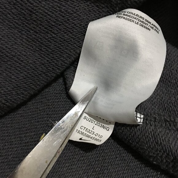 Nike SB Icon Men's Washed Skate Hoodie Sweatshirt Large Skateboarding Gray - Picture 6 of 14